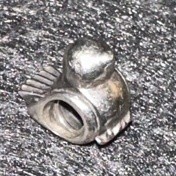 Pandora Sterling Silver Happy Little bird Charm 790424 Retired - Picture 2 of 8